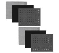 Protector Horno Interior Reutilizable 6 Unidades - Alfombrilla Antiadherente Silicona para Hornear y Freidora de Aire - 260°C Cortable 35x30cm