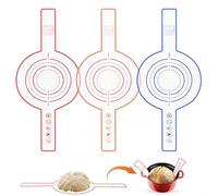 Protector Horno Interior,Tapete Silicona Horno Reutilizable Antiadherente y Fácil Limpiar,Tapetes para Hornear con Mango Extra Largo para Hornos Holandeses,Silpat Hornear Pan,Masa