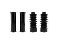 Protector Horquilla Delantera Compatible con Harley Sportster XL 883 XL1200 FXD Cubierta Horquilla Delantera, Amortiguador, Fuelles, Guardapolvos(Without Holes)