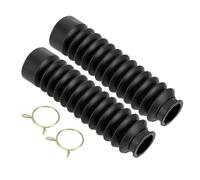 Protector Horquilla Moto Cubierta de Polainas 2 Piezas de Fuelle de Horquilla Delantero Universal de Goma para Motocicleta, Cubierta de Horquilla Delantera, Botas Impermeables y duraderas
