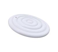 Protector inflable para bañera de hidromasaje de 145 cm/165 cm, protector de tapa plegable para tipo redondo, diseño aislado y a prueba de polvo, fácil de inflar