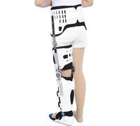 Protector Inmovilizador de Cadera, Rodilla y Pie, Ortesis Ajustable con Ángulo y Longitud Ajustables, para Equipos de Rehabilitación de Fracturas de Cadera