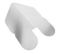 Protector la Parte Frontal del Barco con Muescas, Acero Inoxidable, Plata | Diseño Ranurado con Adhesivo, Accesorios Incluidos, para Kayak de Fibra y Quillas de Barco