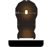 Protector Lavado Bici 60x36cm Resina Duradera Ligero | para bloqueo efectivo agua y aceite, para snap-on, plástico , 60x36cm, para fácil instalación(Star)