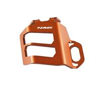 Protector Líquido Freno para NMAX 155 125 N-MAX 150 2015-2020 Motocicleta CNC Depósito Líquido Freno Trasero Cubierta Protector Calcetín Protección
