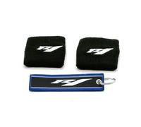 Protector Líquido Freno para YZF-R1 YZFR1 YZF R1 Depósito De Freno Delantero Motocicleta Calcetín Líquido Tanque Aceite Cubierta La Taza Mangas Funda