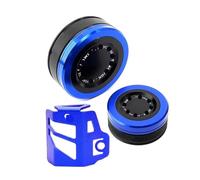 Protector Líquido Freno para YZF-R6 YZF R6 R1 Motocicleta CNC Depósito Líquido Freno Delantero Trasero Cubierta Calcetín Tanque Aceite Protector Taza