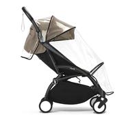 Protector lluvia 6+ para YOYO de Stokke - Diseño hermético con tela sin PVC - Fácil de instalar y guardar en el cochecito YOYO