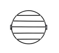 Protector Luz Motocicleta Protector Universal Para Faros Motocicleta De 6,5 Pulgadas Cubierta Metálica Para Faros Delanteros Rejilla Malla(Horizontal grid)