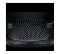 Protector Maletero Alfombra Compatible con BYD para Song Pro Dmi 2024-2025 Alfombrilla de Maletero Cuero Artificial con Detalles Interiores Alfombra Personalizada(Black Beige)