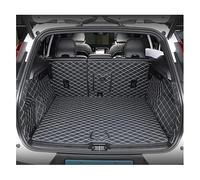 Protector Maletero Alfombrillas Especiales para Maletero Coche para Volvo para XC40 2018 2019 2020 2021 Impermeable Carga Liner Maletero Alfombras Cuero(Black)