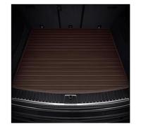 Protector Maletero Coche para A3 Sedan 2014-2020 2021-2022 Stripe Custom Car Trunk Mat Accesorios Detalles Interiores(Café)