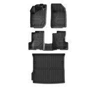 Protector Maletero Coche Para Dacia Para Duster (versión Fuel Años 2018 A 2024) Almohadilla Maletero Alfombrilla TPE 3D Protección Timón Izquierdo(LHD 4PCS)