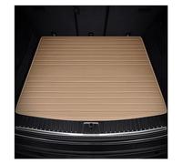 Protector Maletero Coche para Laguna 2008 2009 2010 2011 Stripe Custom Car Trunk Mat Accesorios Detalles Interiores(Beige)