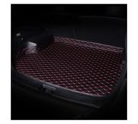 Protector Maletero Coche para Mercedes para Benz ML Clase W164 2008-2016 Almohadillas Coche Estera Maletero 3D Revestimiento Carga Accesorios Alfombra(Wine Red C)