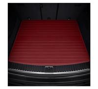 Protector Maletero Coche para MG EHS 2022 2023 Stripe Custom 3D Car Trunk Mat Accesorios Interiores(Vino Rojo)