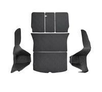 Protector Maletero Coche Para Tesla Para Model Y 3 Totalmente Envolventes Impermeables Antideslizantes Todo Tipo Clima Alfombrillas Cuero Maletero(7PCS)