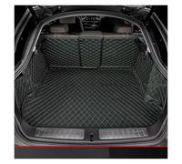 Protector Maletero Coche para Toyota para Verso 5-Seat 2011-2017 Almohadilla Protectora Antisuciedad Coche Forro Carga Interiores Estera Maletero Cobertura(Black-Green)