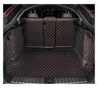Protector Maletero Coche para VW para Tavendor 2022 2023 2024 Alfombra para Maletero para Tipo Clima con Protectores Respaldo Carga(Black-Red)