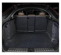 Protector Maletero Coche para X3 G45 2025 Cargo Liner Alfombra para Maletero para Clima con Protectores Respaldo(Black-Blue)