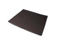 Protector Maletero Esteras Universales para Maletero De Coche, Revestimiento De Carga para Vehículos, Alfombras, Productos Interiores, Alfombras Alfombra para Maletero(Black with Red,120x95cm)