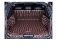Protector Maletero para BYD para Song para Plus DMI Esteras para Maletero Cuero Duradero Forro Carga Alfombras Botas Cubierta Interior Accesorios Coche(Coffee,Without Speaker)