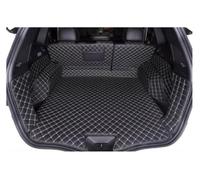 Protector Maletero para Koleos 2 para Samsung para QM6 2017-2019 Alfombrilla Protectora De Cuero para Maletero De Coche, Decoración(Black 5 Piece)