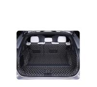 Protector Maletero para Xpeng G6 para XiaoPeng 2023-2024 Alfombrilla PU para Maletero Coche Impermeable Totalmente Envolvente(Full Set Black Beige)