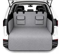 Protector Maletero Perros para VW Golf Sportsvan 2014 2015-2019 2020 | impermeable 600D,protección lateral completa,base antideslizante,bolsillos almacenamiento,fácil limpieza,antiarañazos