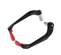Protector Manetas Moto Protector de manillar motocicleta 7/8 ", protector palanca freno, embrague for Scooter ATV, mano for bicicleta montaña(Red)