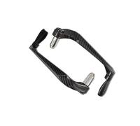 Protector Manetas Moto Protector de manillar motocicleta 7/8 ", protector palanca freno, embrague for Scooter ATV, mano for bicicleta montaña(A Carbon-Black)