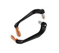 Protector Manetas Moto Protector de manillar motocicleta 7/8 ", protector palanca freno, embrague for Scooter ATV, mano for bicicleta montaña(Orange)