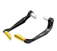 Protector Manetas Moto Protector de manillar motocicleta, palancas embrague freno(Gold)
