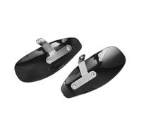 Protector manetas Moto Protector De Mano Transparente para Manillar De Motocicleta, Deflector De Viento para XL 883 1200 Dyna Road King
