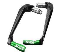 Protector Manetas Moto Protector de palancas embrague freno protector empuñaduras motocicleta(Lever Guard Green)
