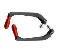 Protector Manetas Moto Protectores de mano for motocicleta, piezas modificadas for manillar 7/8 pulgadas, protector Universal embrague freno for(3D red)