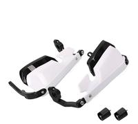 Protector Manillar Moto Ajuste para Triumph Tiger 800 900 1200 Protector de guardamanos Protector de Palanca de Motocicleta Protector de guardamanos de Aluminio Protectores Mano(Tiger900 White)