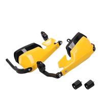 Protector Manillar Moto Ajuste para Triumph Tiger 800 900 1200 Protector de guardamanos Protector de Palanca de Motocicleta Protector de guardamanos de Aluminio Protectores Mano(Tiger1200 Yellow)
