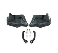 Protector Manillar Moto para BMW R 1200 GS ADV R1200GS LC R1250GS F 800 para Adventure S1000XR Protector De Manos Y Parabrisas Juego Completo Paramanos Moto(Black Set)