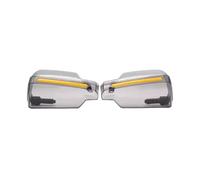 Protector Manillar Moto Protector De Manos para Motocicleta A Prueba Viento Universal para Motocross Modificación 1 Juego Paramanos Moto(Grey)