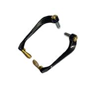 Protector Manillar para Honnet MSX125 CB500X NC750X CB750 CRF 1100L Motocicletas para Africanas para Twin Protector Manillar Aleación 17-22 Mm(Carbon-Golden)