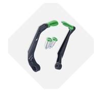 Protector Manillar para Honnet MSX125 CB500X NC750X CB750 CRF 1100L Motocicletas para Africanas para Twin Protector Manillar Aleación 17-22 Mm(Carbon-Green)
