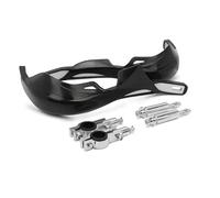 Protector Manillar para Triumph 1200 R, Guardamanos Motos Deflectores Protector De Manos Parabrisas Paramanos,A Black