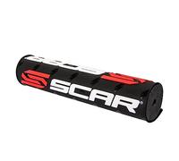 Scar Protector de manillar Diseño 3D Ø 22 mm (7/8") con barra - Negro