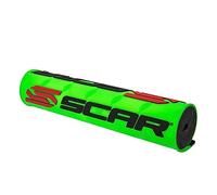 Protector Manillar SCAR Ø 22mm (7/8") con Barra - Moto Cross Quad Dirt Bike Enduro Supermoto - Verde fluo
