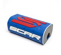 Protector Manillar SCAR Ø 28,6mm (1 1/8") sin Barra - Moto Cross Quad Dirt Bike Enduro Supermoto - Azul