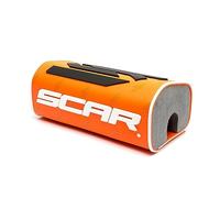 Protector Manillar SCAR Ø 28,6mm (1 1/8") sin Barra - Moto Cross Quad Dirt Bike Enduro Supermoto - Naranja fluo