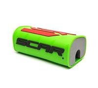 Protector Manillar SCAR Ø 28,6mm (1 1/8") sin Barra - Moto Cross Quad Dirt Bike Enduro Supermoto - Verde fluo