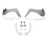 Protector Mano Moto para BMW R 1200 GS para ADV R1200GS LC R1250GS para F 800 para Adventure S1000XR Juego Completo Protector De Manos Parabrisas Paramanos(White Grey Set)