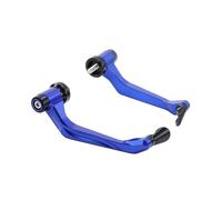 Protector Mano Moto para Kawasaki para ZX4RR Accesorios Universales para Motocicleta Protectores De Arco Guardamanos De Bocina(Blue)